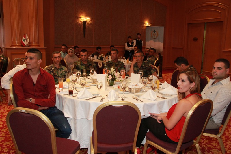 Lunch for the Casualties of Lebanese Army 
